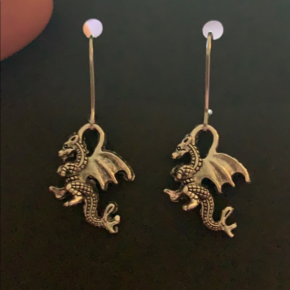 Dragon earrings